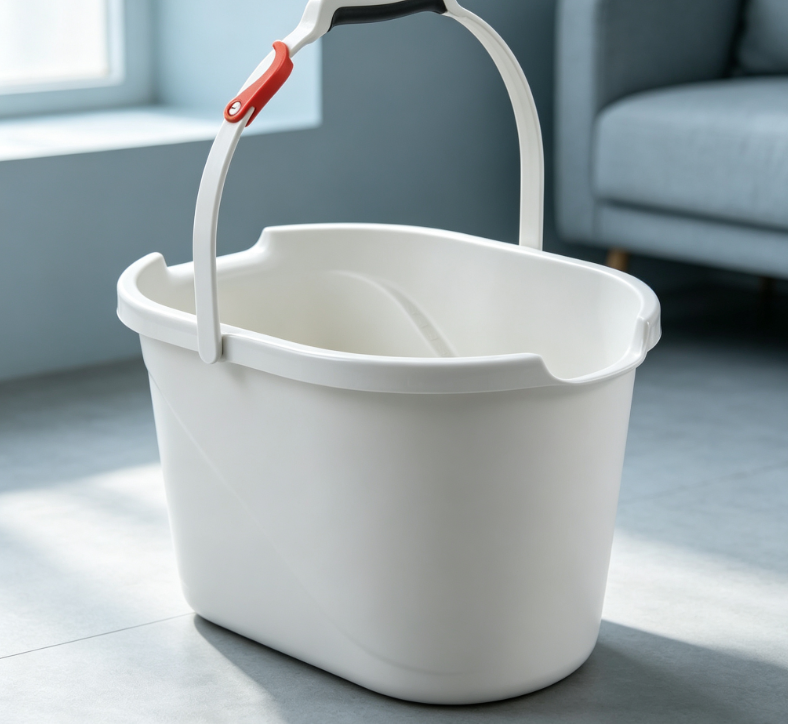 Household Long Plastic Handheld Cleaning Bucket, Thickened Laundry and Mopping Bucket - Image 2