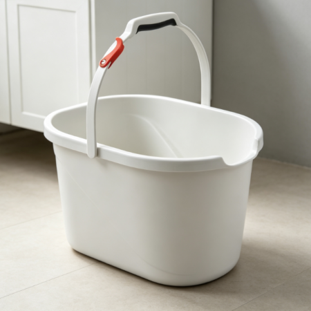 Household Long Plastic Handheld Cleaning Bucket, Thickened Laundry and Mopping Bucket